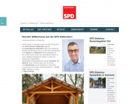 spd-huettersdorf.de Webseite Vorschau