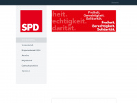 spd-kuenzing.de Webseite Vorschau