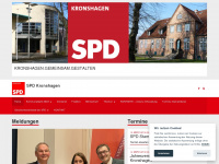 spd-kronshagen.de Webseite Vorschau