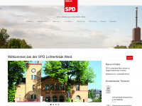 spd-lichterfelde-west.de Webseite Vorschau