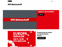 spd-mainaschaff.de Webseite Vorschau