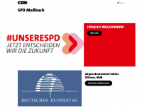 spd-massbach.de Webseite Vorschau