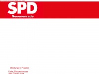 spd-neuenrade.de Webseite Vorschau