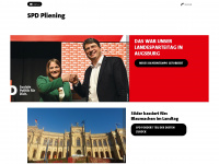 spd-pliening.de Webseite Vorschau