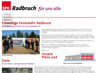 spd-radbruch.de Webseite Vorschau