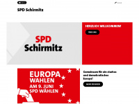 spd-schirmitz.de Webseite Vorschau