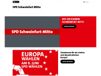 spd-schweinfurt-mitte.de Webseite Vorschau
