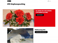spd-stephansposching.de Webseite Vorschau