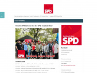 spd-sulzbach.de Webseite Vorschau