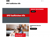 spd-taufkirchen-vils.de Webseite Vorschau
