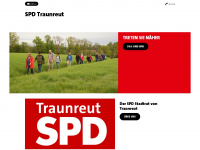 spd-traunreut.de Webseite Vorschau