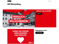 spd-wartenberg.de Webseite Vorschau