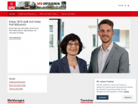 spd-zollstock.de Webseite Vorschau