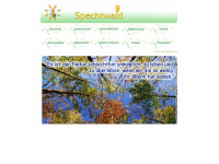 spechtwald.de Webseite Vorschau