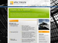 spectrum-consulting.de Webseite Vorschau