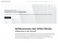 spectrum-basel.ch Webseite Vorschau