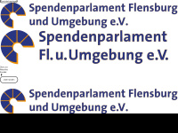 spendenparlament-flensburg.de Webseite Vorschau