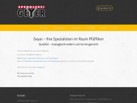 spenglerei-geyer.ch Webseite Vorschau