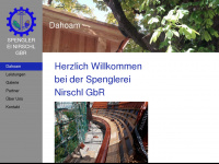 spenglerei-nirschl.de Webseite Vorschau