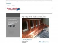 spenglerei-schuhmacher.ch Webseite Vorschau