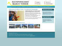 spenglerei-vonier.ch Webseite Vorschau