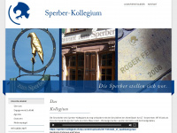 sperber-kollegium.ch Webseite Vorschau