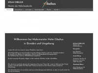 holm-cibelius.de Webseite Vorschau