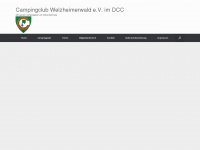 ccwelzheimerwald.de Webseite Vorschau