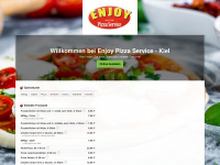 enjoypizzaservice.de Webseite Vorschau
