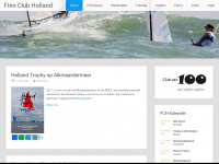 finn-sailing.nl Webseite Vorschau