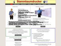 stammbaumdrucker.de Webseite Vorschau