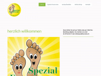 spezialfusscreme.ch Webseite Vorschau