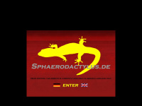 sphaerodactylus.de Webseite Vorschau