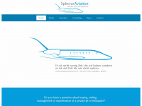 spherus-aviation.de Webseite Vorschau