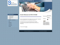 spick-systems.de Webseite Vorschau