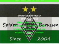 spiderborussen.de Webseite Vorschau