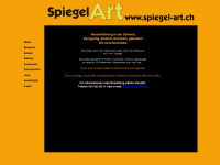 spiegel-art.ch Webseite Vorschau