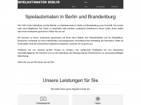 spielautomaten-berlin.de Webseite Vorschau