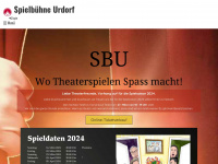 spielbuehne-urdorf.ch Webseite Vorschau