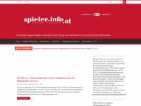 spieler-info.at Webseite Vorschau