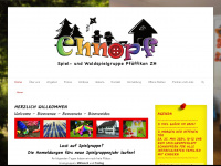 spielgruppe-chnopf.ch Webseite Vorschau