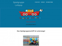 spielgruppe-lollipop.ch Webseite Vorschau