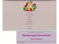 spielgruppe-sunnehuesli.ch Webseite Vorschau