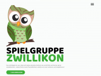 spielgruppezwillikon.ch Webseite Vorschau