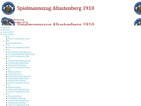 spielmannszug-altastenberg.de Webseite Vorschau