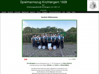 spielmannszug-kirchlengern.de Webseite Vorschau