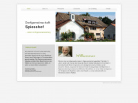 spiesshof.ch Webseite Vorschau