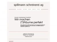spillmann-ag.ch Webseite Vorschau