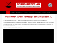 spirig-sieber.ch Webseite Vorschau