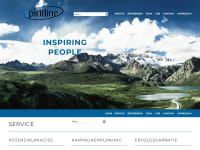 spiritline.ch Webseite Vorschau